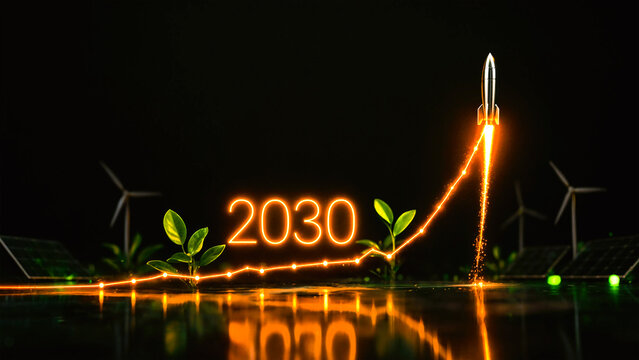 2030 Sustainability Concept