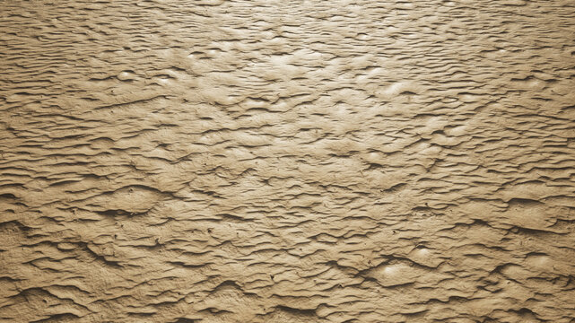 Concept or conceptual golden desert sand background of grungy rough texture. A 3d illustration as a metaphor for nature, exotic, travel, vacation and lifestyle