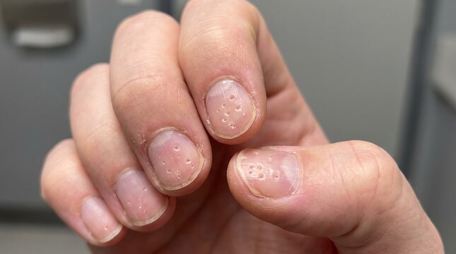 Nail Pitting Realistic Clinical Dermatology