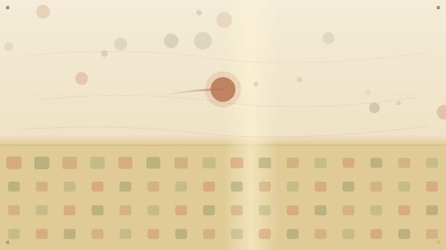 Minimalist Abstract Blobs Motion Soft Pastel Loop
