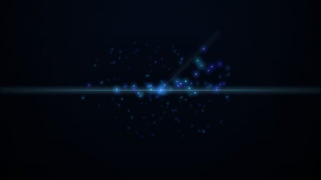 Abstract Particle Beam Data Stream Dark Scan