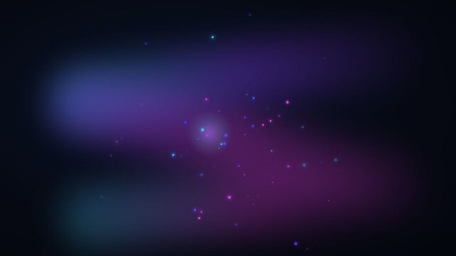 Nebula Glowing Deep Space Nebula Stars Cosmic Drifting In