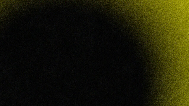 Abstract Yellow Film Grain Vignette Texture Background