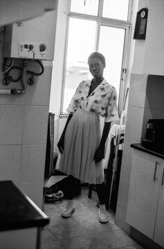 Standing in Kitchen