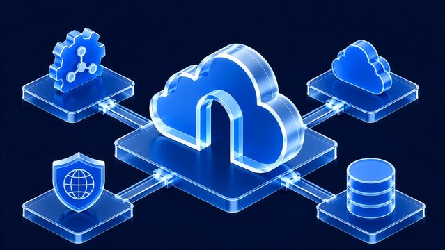 Cloud Gateway API and Secure Network Access Platform Illustration
