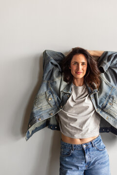 Confident in denim