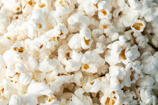 Closeup of popcorn 