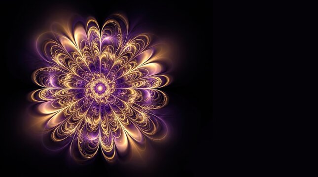abstract fractal background