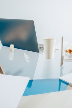 Modern office desk 