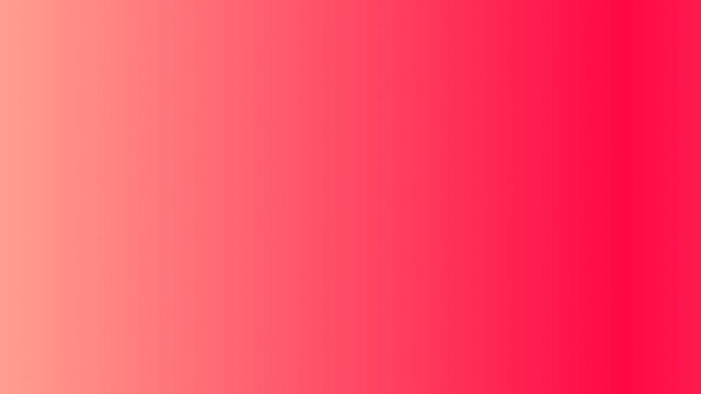 Vibrant red gradient background, smooth pink to crimson color transition, minimalist abstract motion graphic for modern video overlays