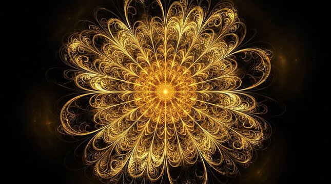 abstract fractal background