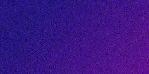 Abstract Dark Indigo Blue to Violet Purple Gradient Background with Fine Noise Film Grain Texture for Digital Design