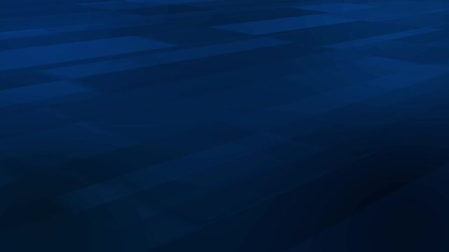 Blue geometric background featuring diagonal overlapping rectangles and subtle motion graphics. 4k animation.