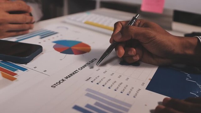 Tax deduction planning concept. Businessman calculating business balance prepare tax reduction.