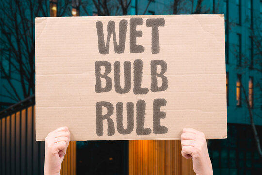 "Wet Bulb Rule" Singapore's 32&deg;C WBGT threshold triggers mandatory rest. THRESHOLD. MANDATORY. REST. SINGAPORE. HEAT.