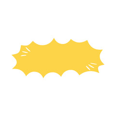 Comic Book Style Explosion Speech Bubble © Red Stripe’s