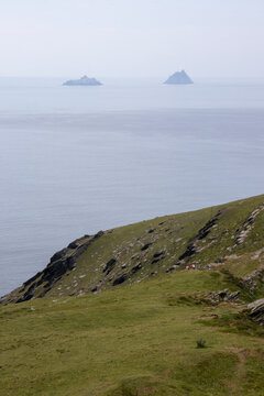 Seascape viewed from Valentia Island - Kerry County - Ireland