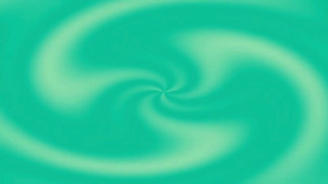 Abstract Swirl Visual Displaying Soft Green and Cream Colors in Centered Spiral Motion