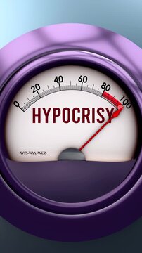 sickness meter that is hitting a full scale, showing a very high level of xxx, overload of it, too much of it. Maximum value, off the charts.