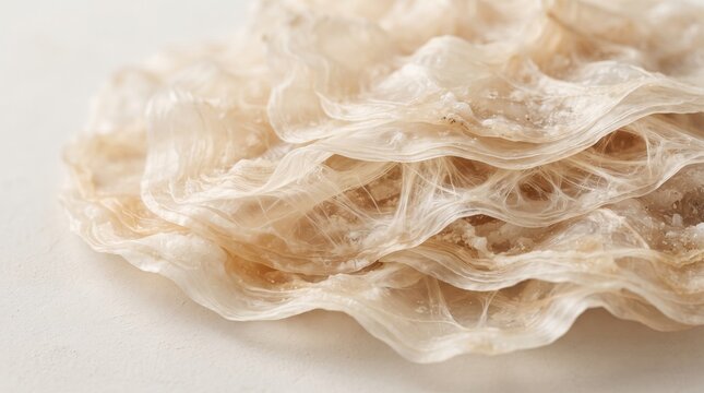 Raw dried fish maw collagen sheets for healthy soup