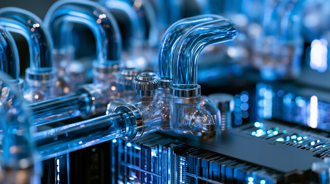 Advanced liquid cooling system for high performance data center servers and computing infrastructure