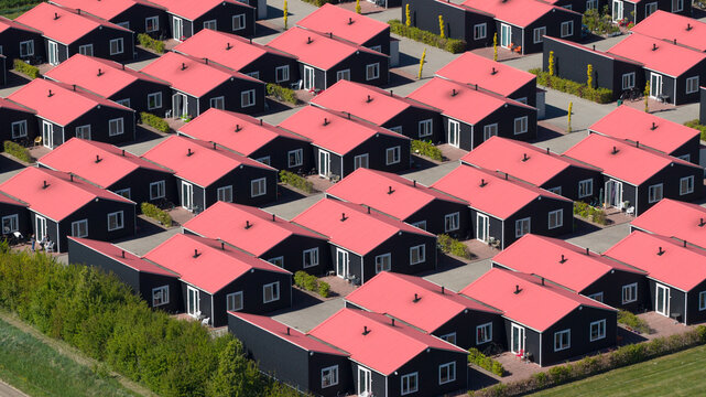Aerial view of Asylum Seeker Shelter and Refugee Housing Location