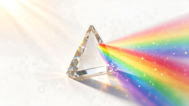 Prism Rainbow Light Refraction