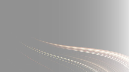 Abstract glowing warm gold orbital stream on black background, luxury light trace overlay. Minimalist dark bronze curve backdrop, elegant corporate VIP presentation slide design PNG © Creative Lab