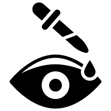 Eye drops ophthalmology medical treatment