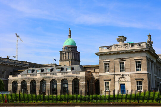 The Custom House is a neoclassical 18th century building in Dublin, Ireland which houses the Department of Housing, Local Government and Heritage. 