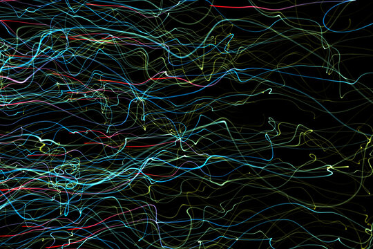 abstract background with colorful lines