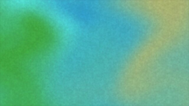 Abstract background with soft gradients of green blue and yellow with a grainy texture.