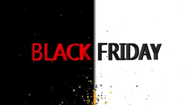 Black Friday Deals Unleashed in Exciting Shopping Frenzy at Local Malls. 4k video.