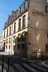 Obraz premium vue du quartier historique de l'île de la Cité à Paris en France