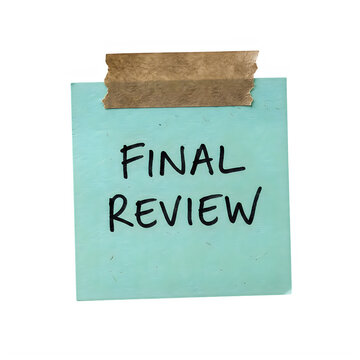 Final review sticky n