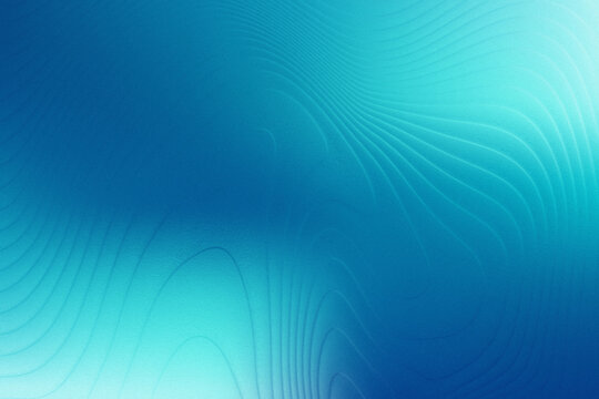 Abstract Blue Cyan Gradient Wavy Background Texture