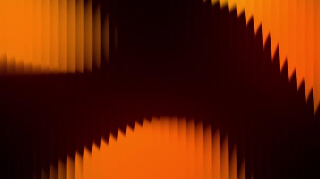 Abstract glowing warm orange wave line transition motion background