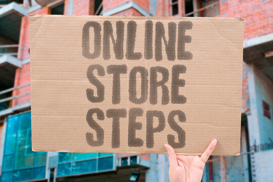 "Online Store Steps" Follow a process to launch an e-commerce site. PROCESS. LAUNCH. ECOMMERCE. CUSTOMER. PRODUCT.