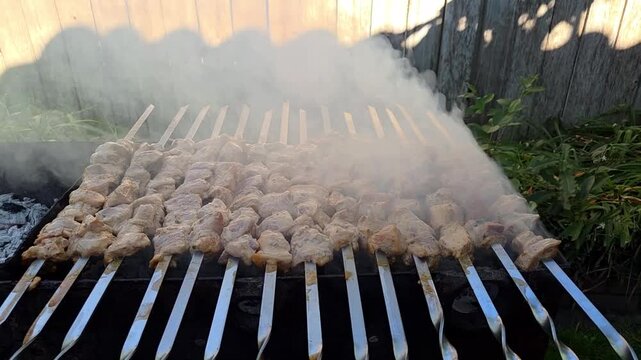 kebab meat barbecue 