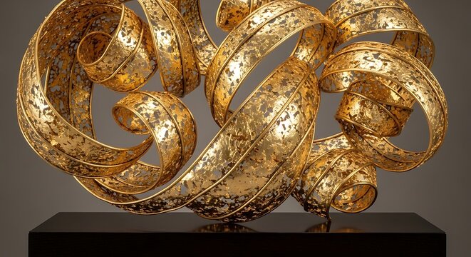 golden christmas decoration