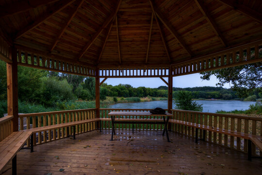 gazebo in the park