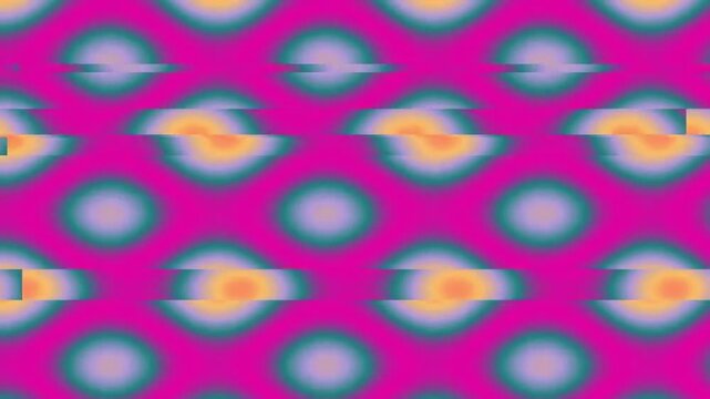 Patterned Abstract Visuals Flowing In Vibrant Colorful Wave Setting