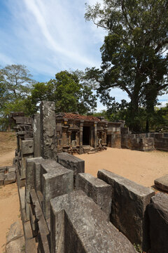Shiva devale in Polonnaruwa, Sri Lanka