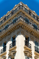 Ornate French Architecture Corner in Marseille © Christopher