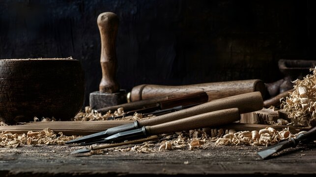 smoking pipe in the hand