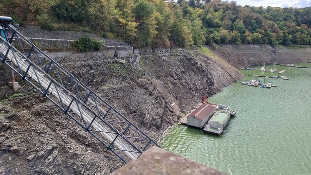 Around Lake Eder in August 2026   during low water