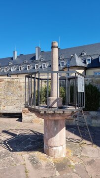 pillory platform at waldeck castle
