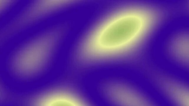Abstract Turquoise Background with Soft Green Blobs Creating Calm Visual Texture For Ambient Content