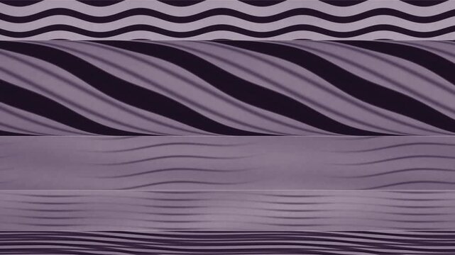 Slit Scan Strip Photography Time Record Abstract Ink Bands Motion Background Seamless Loop in calm aubergine tones