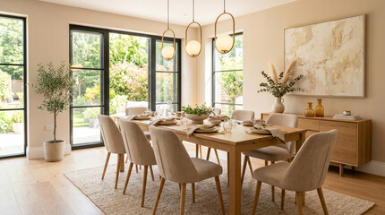 Fototapeta premium dining room interior